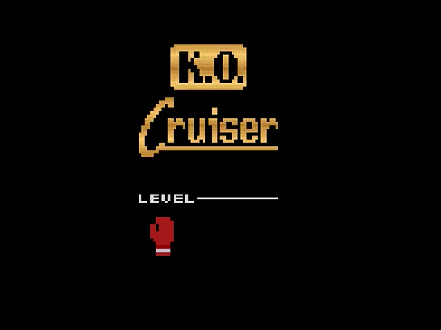 K.o. Cruiser (Homebrew) — Title screen